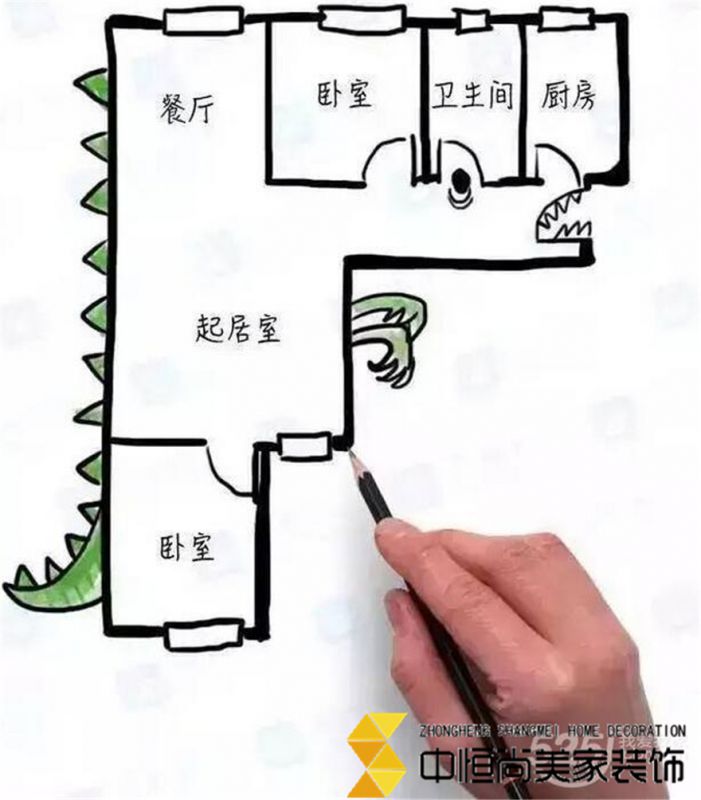 西安裝修公司-這樣的十大戶(hù)型白送你 你都不敢住